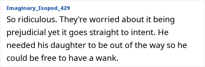 Text post screenshot showing a heated online discussion about a dad watching adult videos while his 2-year-old daughter passed away in a hot car.