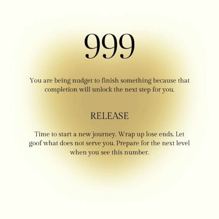 999 angel number message about closure and mindset, encouraging release and starting a new journey with next steps.