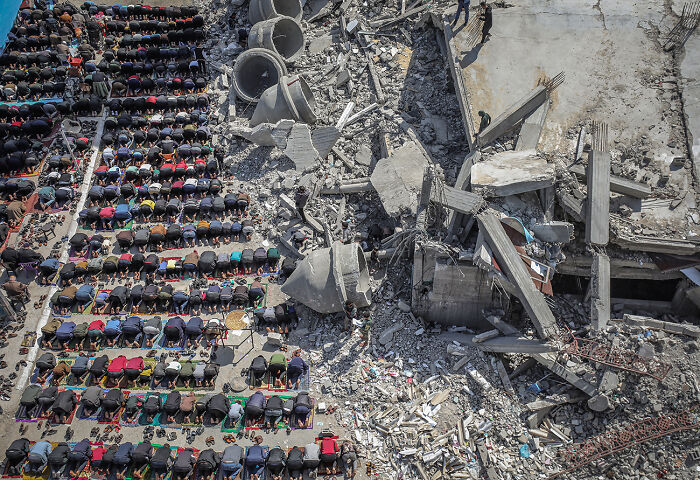 "Faith Amid Genocide" By Abdelrahman Alkahlout, Palestine