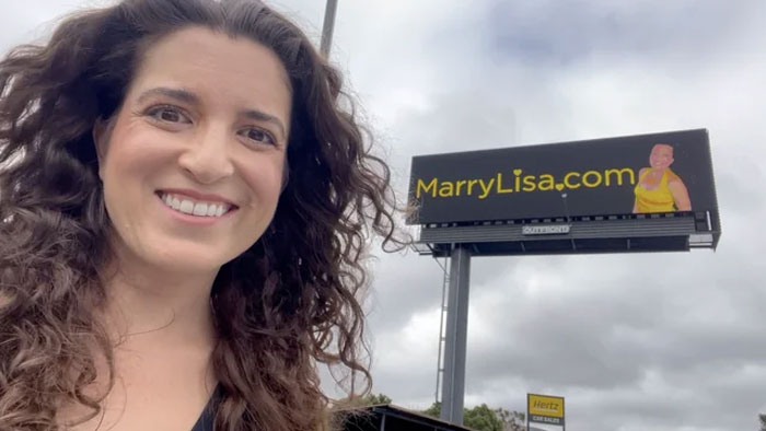 Woman Gets Nearly 2,000 Responses After Launching Billboard Campaign To Find Love
