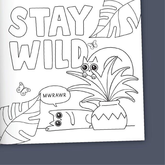 Cat Lovers Unite: We Created A Purr-Fect Cat Coloring Book