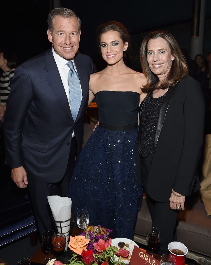 Three people posing at an event, highlighting nepo babies and privilege discussions in the entertainment industry.