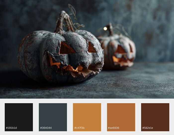 We Put Together 8 Spooky Color Palettes For The Perfect Halloween Interior Design Inspiration