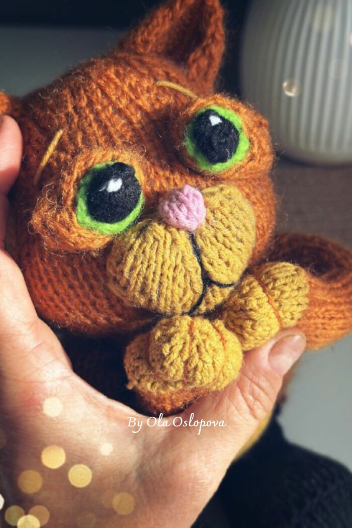 Puss In Boots Knitting Pattern By Olga Oslopova