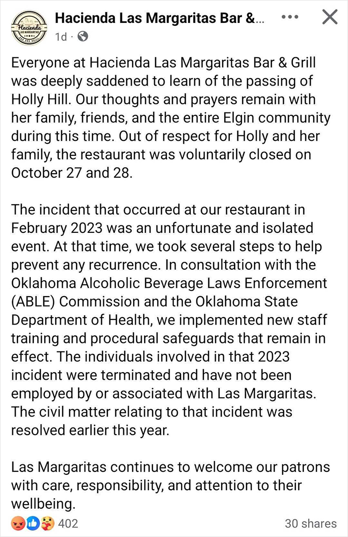 Mom, 30, Passes Away 3 Years After Restaurant's Brutal Mistake When Making Her A Drink