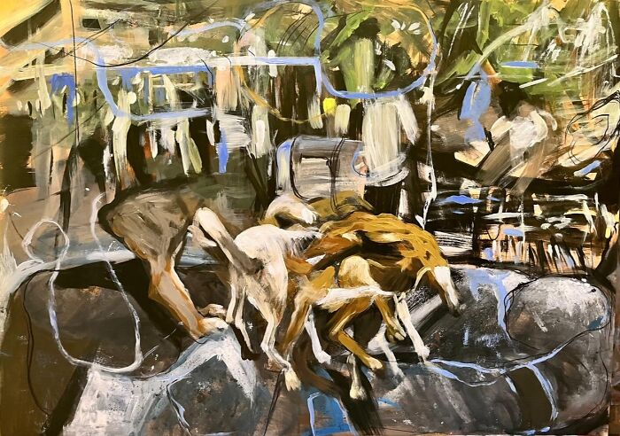 A City Of Endless Chaos - Artist Indranil Banerjee