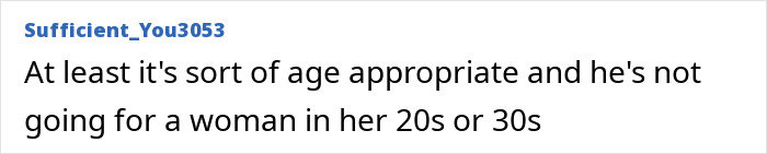 Text post discussing age appropriateness in a relationship, related to Katy Perry and Justin Trudeau romance rumors.