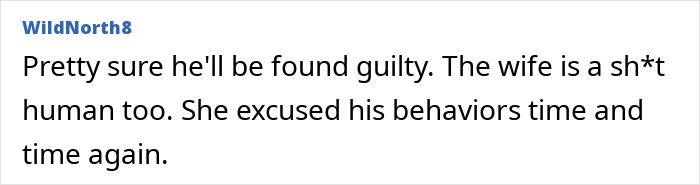 Screenshot of an online comment discussing a dad who watched adult videos while his 2-year-old daughter passed away in a hot car.