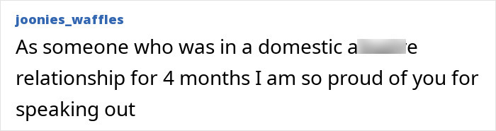 Comment from user jo0nies_waffles supporting adult star speaking out on humiliating wedding vows and split from YouTube prankster husband.