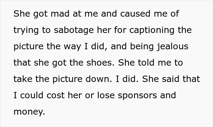 Text message conversation discussing conflict over vegan sister wearing grandma&rsquo;s leather shoes causing tension.