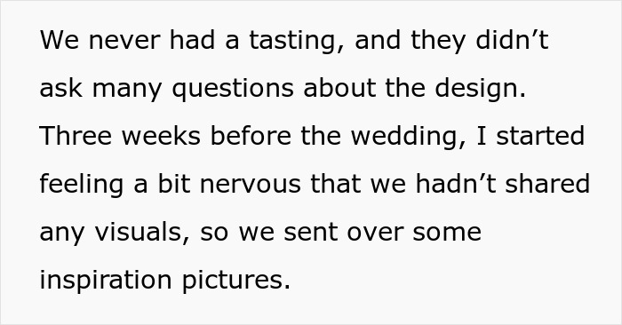 Wedding vendors neglect bride&rsquo;s allergy, leaving her without cupcakes on her wedding day.