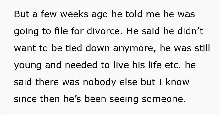 Text excerpt describing a heartless ex furious with pregnant wife wanting to move back home after he suddenly dumps her. Text excerpt describing a heartless ex furious with pregnant wife wanting to move back home after he suddenly dumps her.