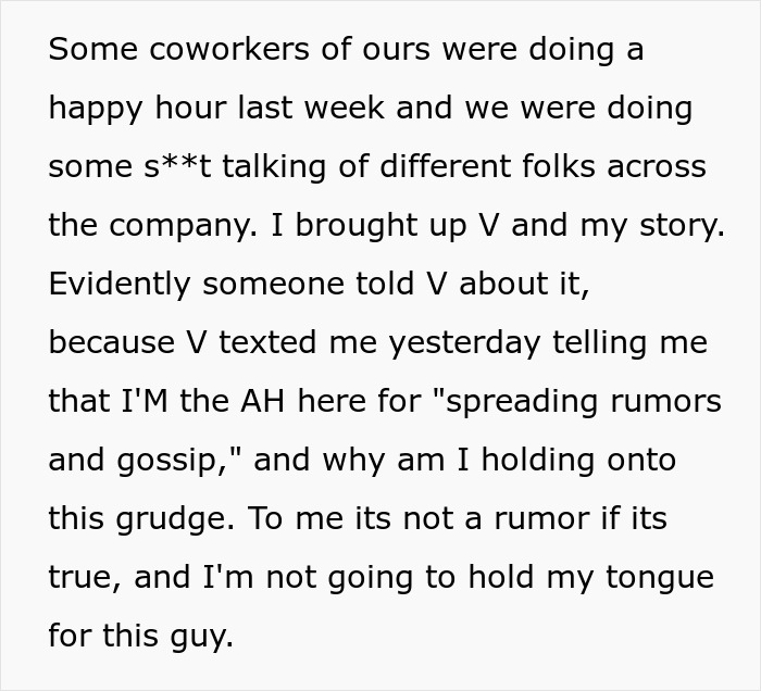 Text excerpt about a man refusing to forgive an ex-friend who stole money and still calls him a thief years later.