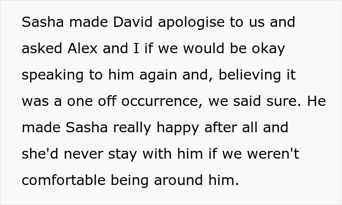 Text excerpt discussing a relationship issue involving masculinity and discomfort with Halloween costumes.