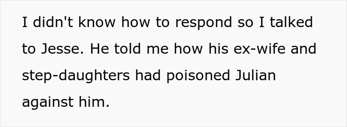 Text about a woman who bumps into her boyfriend&rsquo;s grown son and receives an unexpected wake-up call.