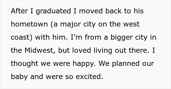 Text excerpt from a story about a heartless ex furious with pregnant wife wanting to move back home after being dumped. Text excerpt from a story about a heartless ex furious with pregnant wife wanting to move back home after being dumped.