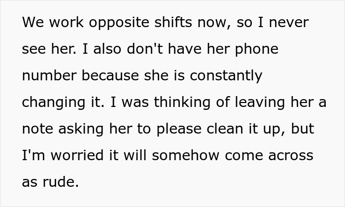 Text describing a person annoyed by neighbor&rsquo;s rotting pumpkin, considering sending a passive-aggressive message.