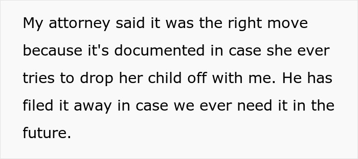 Text about a woman expecting help from her ex-husband after leaving him for another man and facing a reality check.