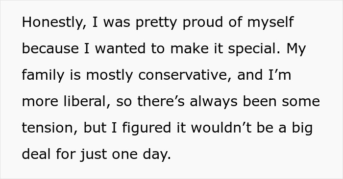 Woman frustrated with conservative uncle kicks entire family out of Thanksgiving dinner over political tension and differing views