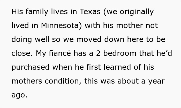 Text excerpt discussing a woman suspecting her fianc&eacute; is hiding a secret kid after finding kids' clothing.