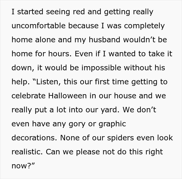 Couple&rsquo;s Halloween decor sparks neighbor threat, causing tension over elaborate yard decorations during Halloween season.