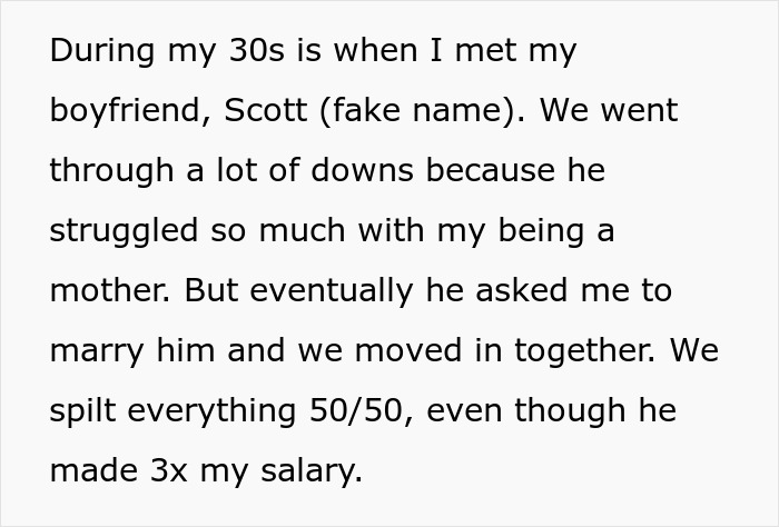 Text block describing a girlfriend asking a small financial favor from millionaire boyfriend who makes her take a loan to pay him back. Text block describing a girlfriend asking a small financial favor from millionaire boyfriend who makes her take a loan to pay him back.