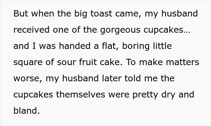 Bride left without cupcakes at wedding due to allergy, wedding vendors fail to provide suitable dessert options.