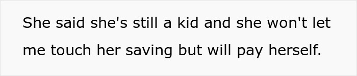 Text excerpt showing a conflict where a stepdaughter asserts independence, adding stepdaughter sister spices drama. Text excerpt showing a conflict where a stepdaughter asserts independence, adding stepdaughter sister spices drama.