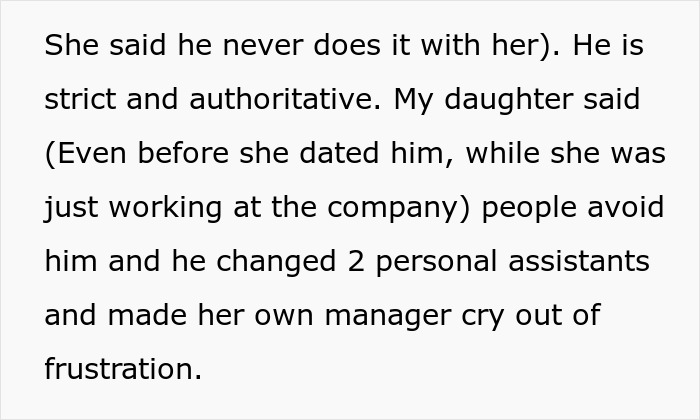 Text excerpt from article about mistress turned wife complaining about absentee husband wanting a third child, with mother concerned.
