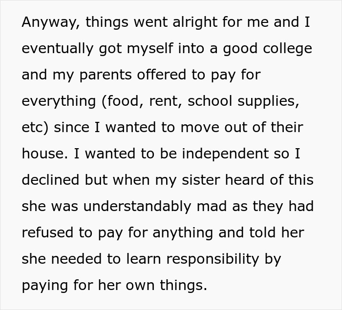 Woman’s life turns upside down due to petty sister’s actions instead of seeking therapy and resolving issues peacefully. Woman’s life turns upside down due to petty sister’s actions instead of seeking therapy and resolving issues peacefully.