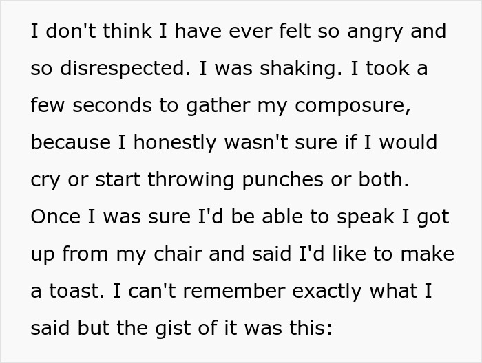 Text excerpt showing a step-dad&rsquo;s heartbreaking speech after realizing his girlfriend and her daughter don&rsquo;t care about him.