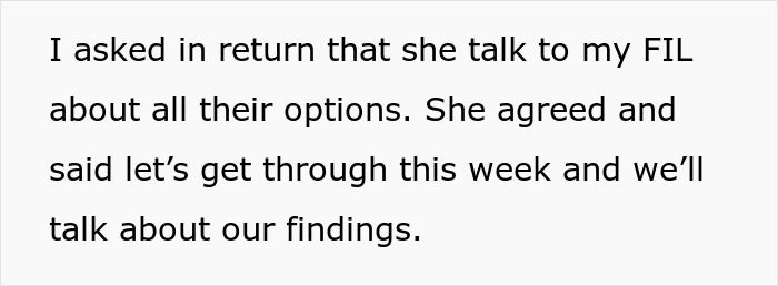 Text showing a conversation about parents taking guilt-tripping to another level after daughter-in-law refuses babysitting.
