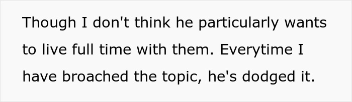 Text excerpt about a 30-year-old daughter facing financial and emotional exploitation by manipulative parents wanting to escape.