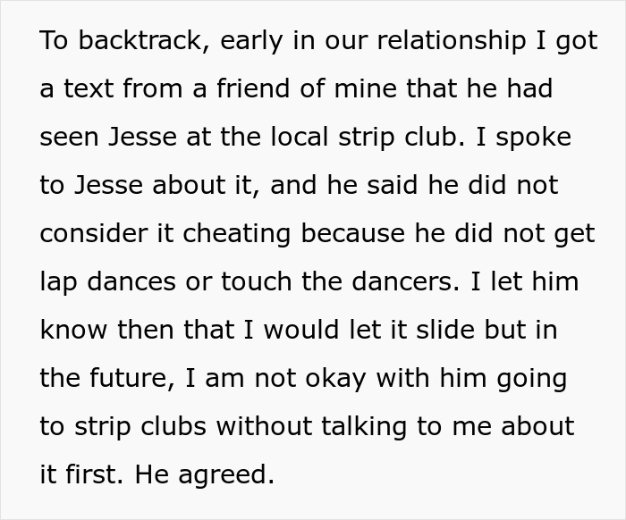 Text excerpt about woman realizing a wake-up call after bumping into boyfriend&rsquo;s grown son in their relationship.