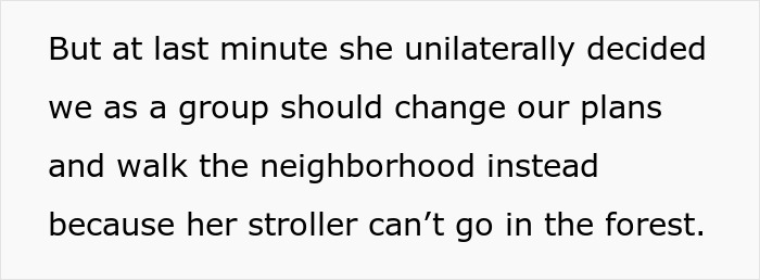 Mom of 4 disrupting group activities by bringing kids, causing neighbor to stop inviting her to events.