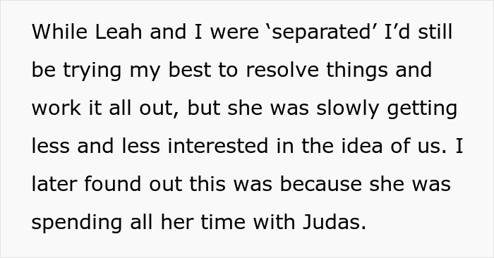 Text revealing a man&rsquo;s story of his ex-wife cheating with his best man and fears about his girlfriend.