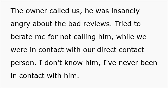 Customer complaint text about wedding vendors leaving bride with no cupcakes due to her allergy causing anger and confusion.