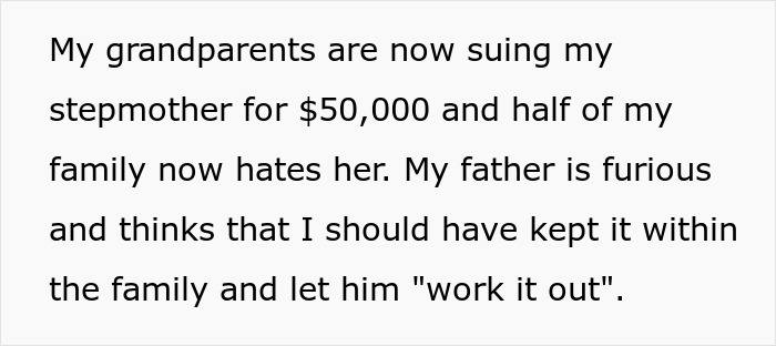 Stepmom lets kids destroy stepdaughter’s $100k heirloom jewelry, leading to grandparents suing her for damages. Stepmom lets kids destroy stepdaughter’s $100k heirloom jewelry, leading to grandparents suing her for damages.