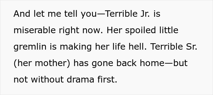 Woman gleams watching cousin&rsquo;s wife struggle after she finally quits being her free babysitter, feeling relieved and vindicated.