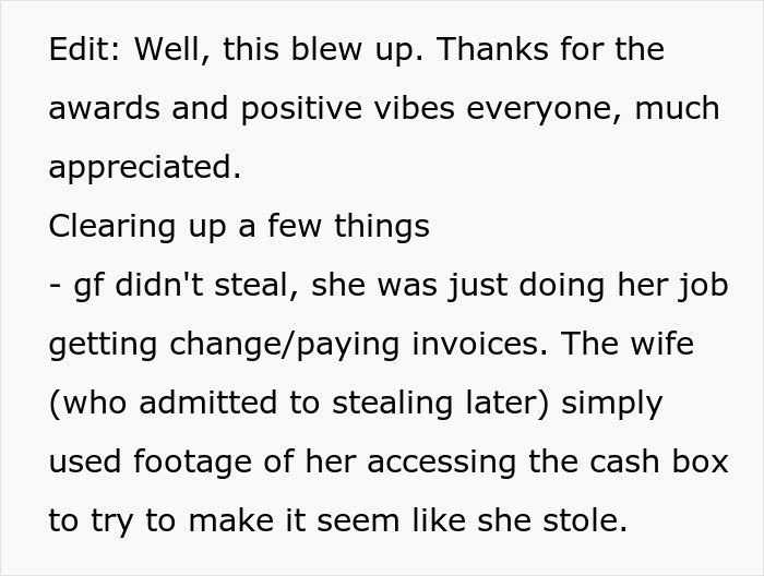 Text message explaining a misunderstanding about theft with clarification in a lawsuit refusing donate liver.