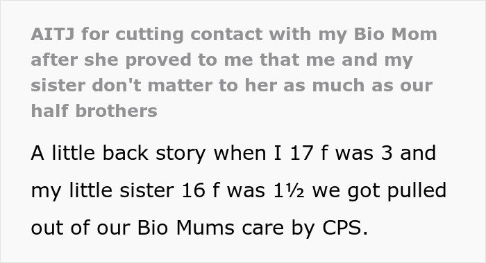 Teen torn about continuing to see biological mom, feeling treated like a second-rate child in a difficult family situation. Teen torn about continuing to see biological mom, feeling treated like a second-rate child in a difficult family situation.