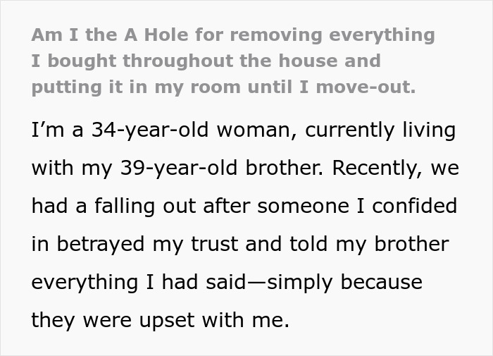 Woman vents about useless brother who loses it as she teaches him a lesson by following his own words exactly