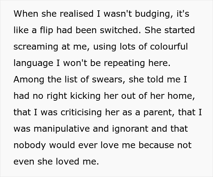 Man confronts girlfriend after secretly inviting her criminal ex, leading to him kicking her and her son out of the house.