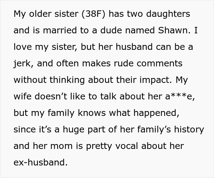 Man banned from Thanksgiving after upsetting brother-in-law&rsquo;s wife with controversial family theory.