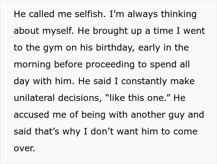 Alt text: Text conversation revealing selfish behavior and accusations after man proposes two months post-breakup.