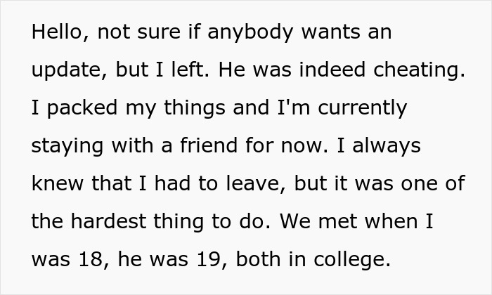 Alt text: Fianc&eacute;e discovers another woman&rsquo;s hair while cleaning, exposing serial cheater caught red-handed in their home.