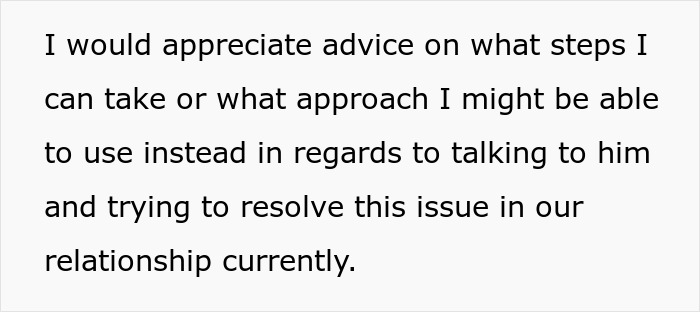 Text excerpt discussing relationship advice on handling a man with $5K debt asking his girlfriend for a loan.