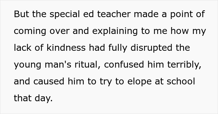 Text describing a mom standing her ground over her injured child while addressing autistic student&rsquo;s needs in school conflict.