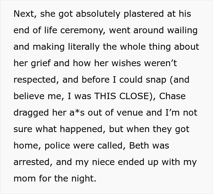 Woman upset at brother&rsquo;s funeral, revealing grief and tension after sister revealed dead brother lie at the ceremony.