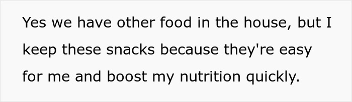 Pregnant woman upset as husband eats emergency snacks meant for quick nutrition and easy access during pregnancy. Pregnant woman upset as husband eats emergency snacks meant for quick nutrition and easy access during pregnancy.